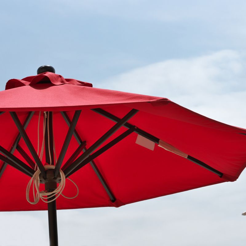 parasoles en cota